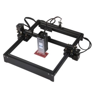 Metal Marking Engraving Machine Set With 20W Aluminum Alloy Marking Module and 5500MW Laser Module 100pcs Multicolor Aluminum Business Cards Supported GRBL