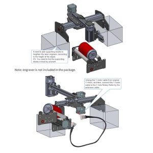 Ortur Y-aixs Automatic Rotary Roller
