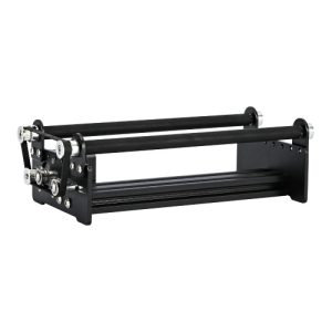 Laser Engraving Rotary Roller for Cylindrical Objects with 360 Degree Rotating Engraving Axis