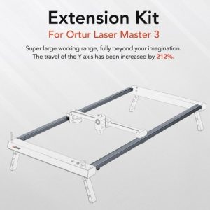 ORTUR Engraving Area Yaxis Extension Kit