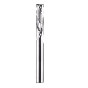 SpeTool W02010 SC SC Compression Spiral 1/10 " UP Cut 1/4" Dia x 1/4" Shank x 1" Cutting Length x 2-1/2" Long 2 Flute Router Bit