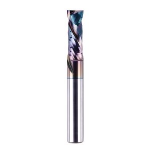 SpeTool W02006 SPE-X Ultra Tool Life Coated SC Compression Spiral 1/2" Dia x 1/2" Shank x 1-1/2" Cutting Length x 4" Extra Long 2 Flute Router Bit
