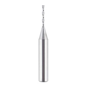 SpeTool W04024 SC Spiral Plunge 1/16" Dia x 1/4" Shank x 1/2" Cutting Length 2" Long 2 Flute Down-Cut Router Bit