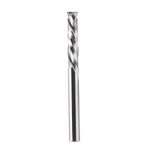 SpeTool W02011 Compression Spiral 1/4" Dia x 1/4" Shank x 1-1/4" Cutting Length x 3" Extra Long 2 Flute Router Bit