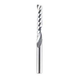 SpeTool W03003 SC Spiral O Flute 1/4" Dia x 1/4" Shank x 1-1/2" Cutting Length x 3" Extra Long Up-cut Router Bit