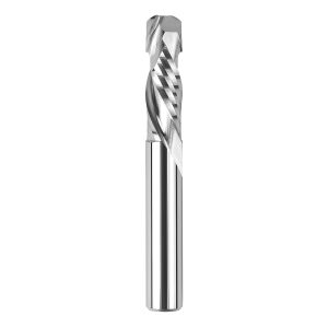 SpeTool W02013 SC Compression Spiral 3/8" Dia x 3/8" Shank x 1-1/4" Cutting Length x 3" Long 2 Flute Router Bit