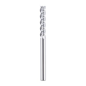 SpeTool A05003 CNC SC Spiral Aluminum Cutting 5/16" Dia x 1-5/8" Cutting Length x 5/16" Shank x 4" Extra Long 3 Flute Up Cut Router Bit