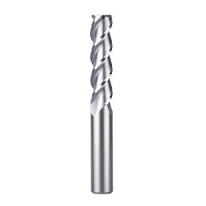 SpeTool A01001 CNC SC Spiral Aluminum Cutting 1/2" Dia x 2" Cutting Length x 1/2" Shank x 4" Extra Long 3 Flute Up Cut Router Bit