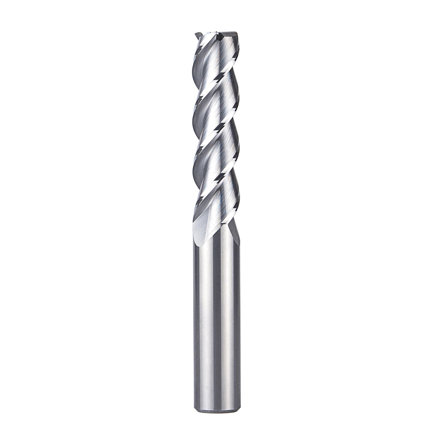 SpeTool A01001 CNC SC Spiral Aluminum Cutting 1/2" Dia x 2" Cutting Length x 1/2" Shank x 4" Extra Long 3 Flute Up Cut Router Bit