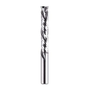 SpeTool W02012 Compression Spiral 1/2" Dia x 1/2" Shank x 3" Cutting Length x 5" Extra Long 2 Flute Router Bit
