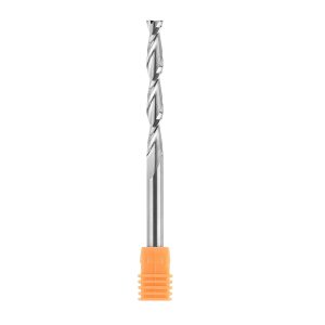 SpeTool W04022 SC Spiral Plunge 1/4" Dia x 1/4" Shank x 2" Cutting Length 4" Extra Long 2 Flute Up-Cut Router Bit
