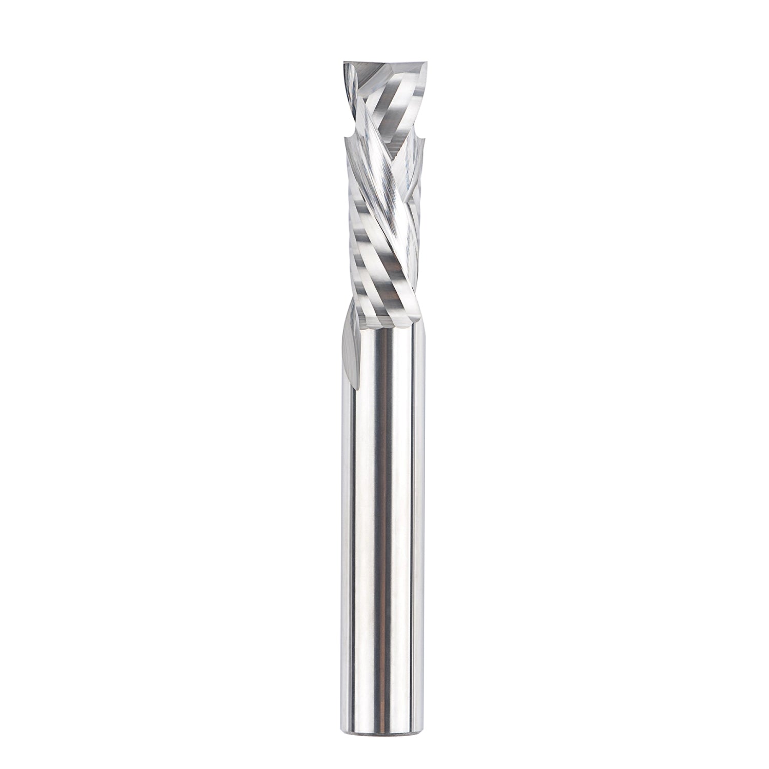 SpeTool W02006 SC Compression Spiral 1/2" Dia x 1/2" Shank x 1-1/2" Cutting Length x 4" Extra Long 2 Flute Router Bit