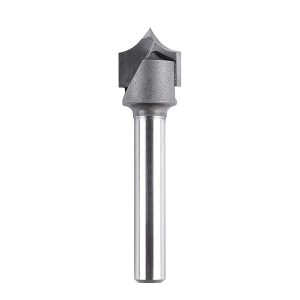 SpeTool W09001 Carbide Tipped Round Over 1/4" Radius x 1/2" Cutting Diameter x 1/4" Shank x 2" Overall Length 2 Flute Router Bit