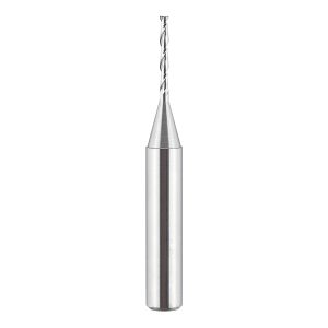 SpeTool W04023 SC Spiral Plunge 1/16" Dia x 1/4" Shank x 1/2" Cutting Length 2" Long 2 Flute Up-Cut Router Bit