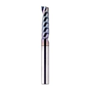 SpeTool W03001 SPE-X Extra Tool Life Coated SC Spiral O Flute 1/4" Dia x 1/4" Shank x 1" Cutting Length x 2-1/2" Long Up-cut Router Bit