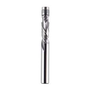 SpeTool W07036 Solid Carbide Flush Trim Compression Spiral 3/8" Dia x 3/8" Shank x 1-1/2" Cutting Length x 3-1/2" Extra Long Router Bit