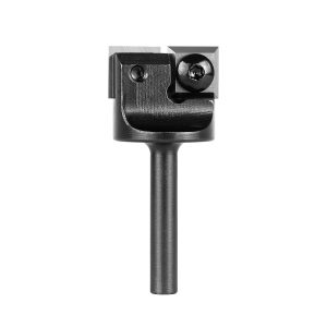 SpeTool W05011 CNC Insert Mini Spoilboard Surfacing, Rabbeting, Flycutter, Slab Leveler & Surface Planer 1" Diameter x 1/4" Shank Router Bit x 2-1/4" Long