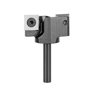 SpeTool W05012 CNC Insert Spoilboard Surfacing, Rabbeting, Flycutter, Slab Leveler & Surface Planer 1-1/2" Diameter x 1/4" Shank x 2-1/8" Long Router Bit