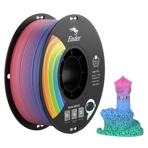 Creality EnderPLA 175mm 3D Printing Filament Rainbow